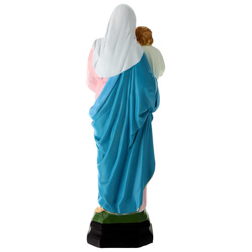 Statua Madonna con Bambino infrangibile 40 cm 5