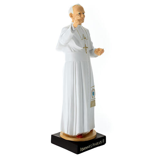 Papst Johannes Paul II, Statua, aus bruchfestem Material, 40 cm, AUßEN 4