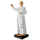 Papst Johannes Paul II, Statua, aus bruchfestem Material, 40 cm, AUßEN s3