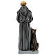 Saint Francis with wolf, unbreakable statue of 16 in s6