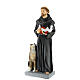 San Francesco con lupo materiale infrangibile 40cm  s3