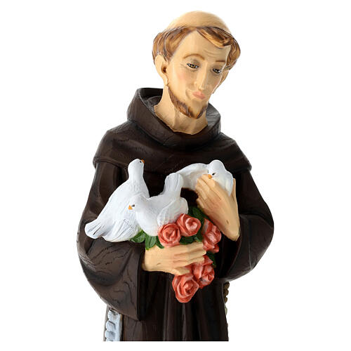Saint Francis of Assisi, unbreakable statue of 20 in 2
