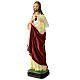 Statua Sacro Cuore materiale infrangibile 60 cm s3