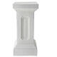 White column pedestal for statues H 58 cm s1