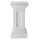 White column pedestal for statues H 58 cm s3