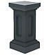 Columna para estatuas gris oscuro h 58 cm s2