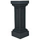 Dark grey column for statues h 34 in s2