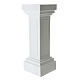 White column for statues h 34 in s2