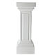 White column for statues h 34 in s3