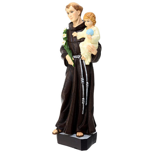 St Anthony, wood effect, unbreakable statue of 24 in 3