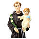 St Anthony, wood effect, unbreakable statue of 24 in s2