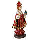 Painted resin statue of the Infant Jesus of Prague 8x4x2 in s3