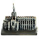 Architektur-Miniatur, Dom von Mailand, Resin, koloriert, 8x10x5 cm s4