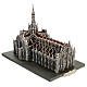 Cathedral of Milan colored resin reproduction 15x15x20 cm s2