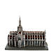 Cathedral of Milan colored resin reproduction 15x15x20 cm s3