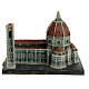 Architektur-Miniatur, Dom von Florenz, Resin, koloriert, 10x10x15 cm s3