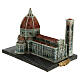 Architektur-Miniatur, Dom von Florenz, Resin, koloriert, 10x10x15 cm s4