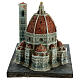 Architektur-Miniatur, Dom von Florenz, Resin, koloriert, 10x10x15 cm s6