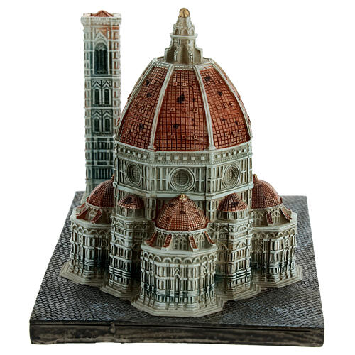 Reprodução Duomo de Florença resina 10x10x15 cm 6