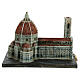 Cathedral of Florence figurine in resin 10x10x15 cm s5