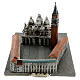 Architektur-Miniatur, San Marco in Venedig, Resin, koloriert, 10x20x15 cm s2