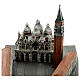 Architektur-Miniatur, San Marco in Venedig, Resin, koloriert, 10x20x15 cm s3