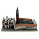 Reproduction of Piazza San Marco Venice resin 10x20x15 cm s7