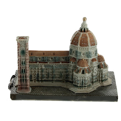 Architektur-Miniatur, Dom von Florenz, Resin, koloriert, 5x5x10 cm 3