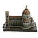 Duomo di Firenze riproduzione resina 5x5x10 cm s3