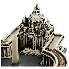 St Peter's Basilica resin reproduction, 4x8x8 in