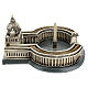 St Peter's Basilica resin reproduction, 4x8x8 in s6