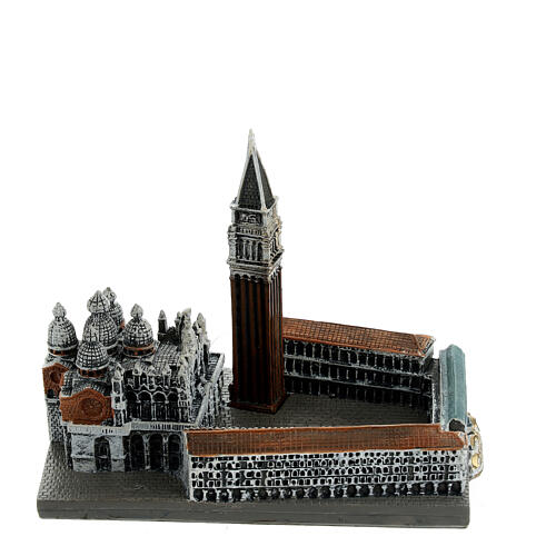 Architektur-Miniatur, Markusplatz in Venedig, 8x10x6 cm 3