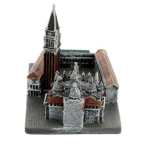 Miniature reproduction of St Mark's Square 3x4x2.5 in 6