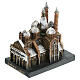 Architektur-Miniatur, Basilika des Heiligen Antonius in Padua, Resin, koloriert, 8x6x8 cm s2