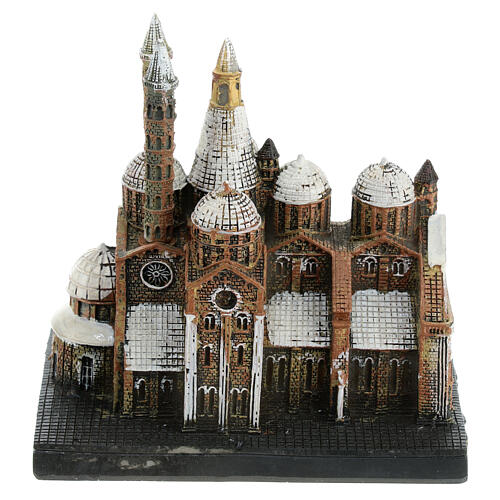 Basilica of St Anthony, resin reproduction, 3x2.5x3 in 4
