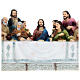 Last Supper statue colored 20x40x10 s2