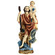 Statua San Cristoforo resina h 40 cm  s1