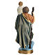 Statua San Cristoforo resina h 40 cm  s5