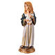 Maria mit dem Jesuskind im Arm, Heiligenfigur, aus farbig gefassten Resin, 10 cm s2