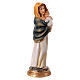 Estatua Virgen con Niño Jesús en brazos 10 cm resina s3