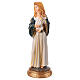 Estatua resina Virgen de pie con Niño Jesús durmiendo 20 cm s3