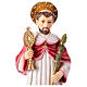 Saint Raymond 30 cm statuette résine colorée main s2