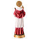 Saint Raymond 30 cm statuette résine colorée main s5