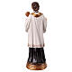 Statuina San Gaetano 20 cm resina colorata dipinta a mano s5
