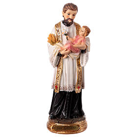 Figurka Święty Kajetan 20 cm, żywica malowana ręcznie