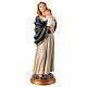 Estatua Virgen de pie con Niño durmiendo en brazos 40 cm resina s1