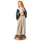 Estatua Virgen de pie con Niño durmiendo en brazos 40 cm resina s3