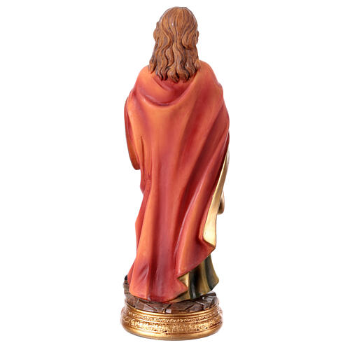 Sant'Agata martire 20 cm statuina resina colorata palma tenaglia 5