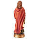 Statue of St Agatha Martyr 20 cm colored resin with pincer palm s5