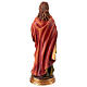 Estatua 30 cm Santa Ágata mártir resina coloreada palma martirio tenazas s5